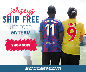 Jerseys Ship FREE at SOCCER.com. Shop Now with code: MYTEAM.